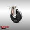 Service Caster 4 Inch 316SS Soft Rubber Wheel Swivel Top Plate Caster SCC-SS31620S414-SRS - alternate 5